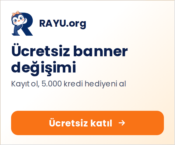RAYU.org — Bu alana ücretsiz reklam verin