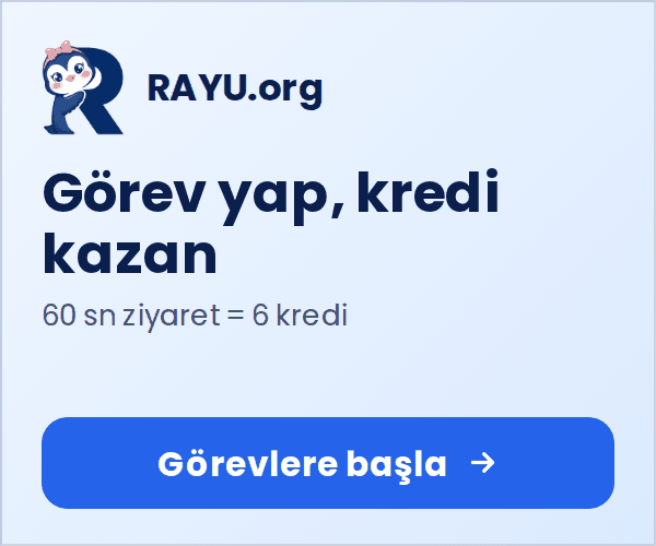 RAYU.org — Bu alana ücretsiz reklam verin