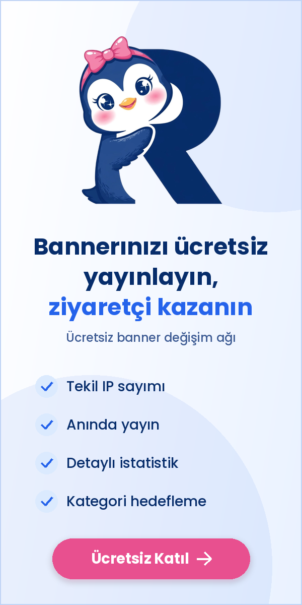RAYU.org — Bu alana ücretsiz reklam verin