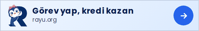 RAYU.org — Bu alana ücretsiz reklam verin