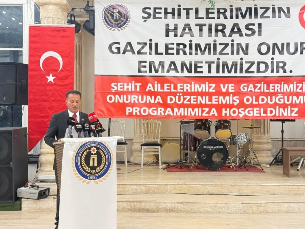 EMŞAV Genel Başkanı Yılmaz: Gazilerimiz milletimizin huzuru için canını ortaya koymuş kahramanlarımızdır