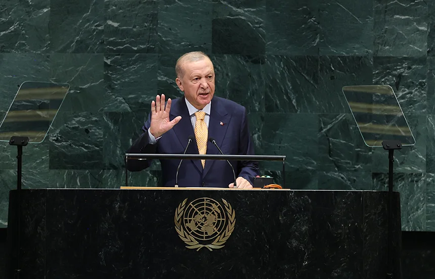 Cumhurbaşkanı Erdoğan: Filistin Devleti’ni boğma girişimleri hüsrana uğrayacaktır