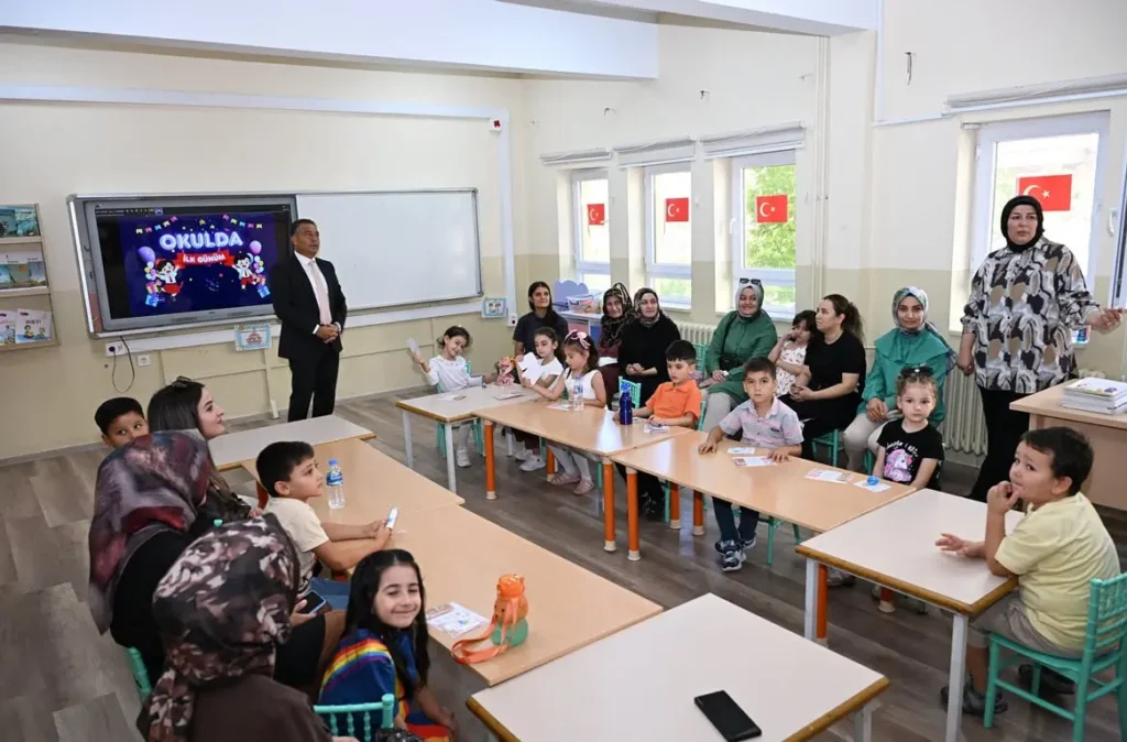 Kırıkkale’de birinci sınıfların okul heyecanı başladı