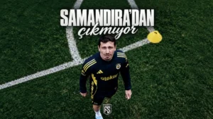Mert Hakan Yandaş’tan dikkat çeken görüntü: Samandıra’dan çıkmıyor