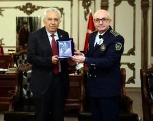 Zabıta Dire başkanından Belediye başkan vekiline ziyaret: