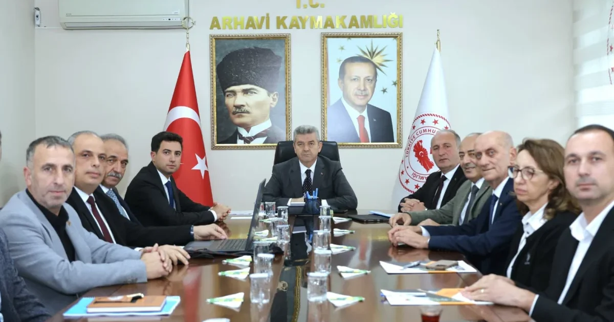 Artvin'de Arhavi OSB Müteşebbis Heyet Toplantısı yapıldı