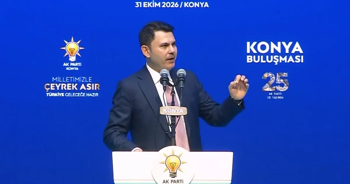 Bakan Kurum: Yolumuz uzun, hedeflerimiz büyük