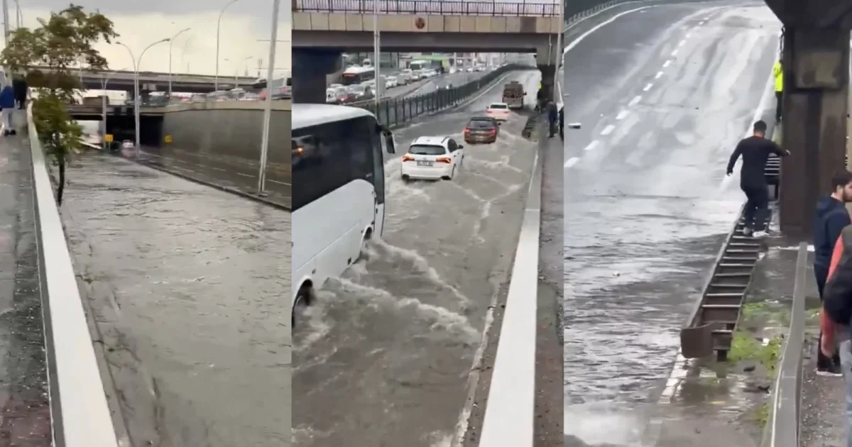 Diyarbakır’da sağanak ulaşımı felç etti: Alt geçitler ve iş yerleri su altında kaldı