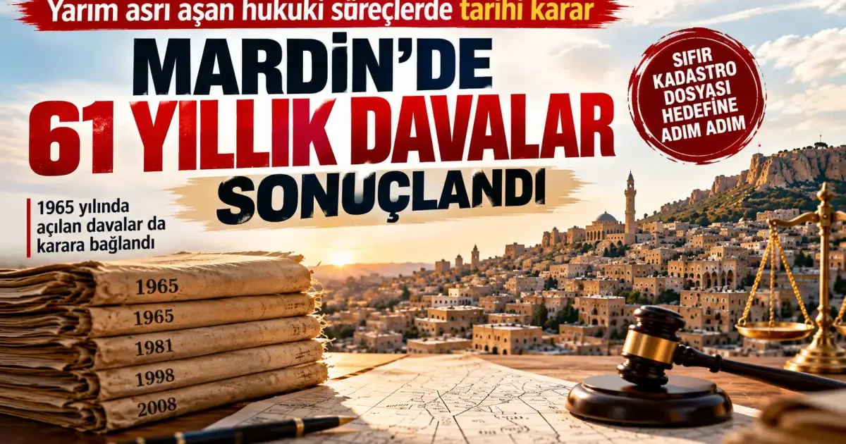 Sıfır kadastro dosyası hedefine adım adım yaklaşılıyor
