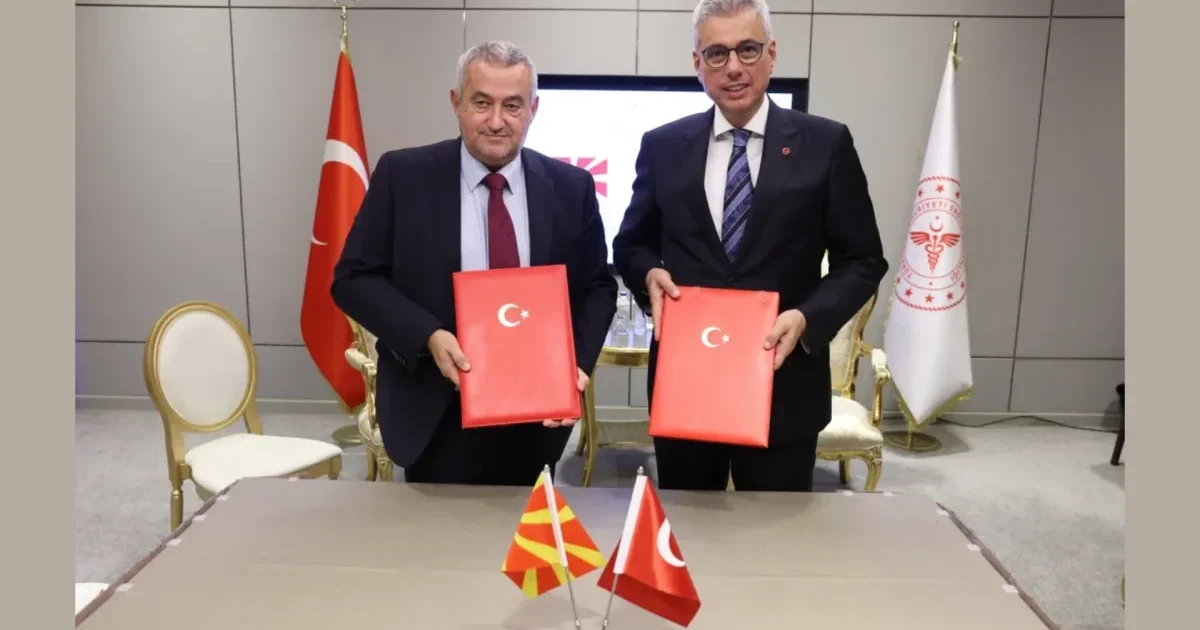 Türkiye ve Kuzey Makedonya sağlık alanında güçlerini birleştiriyor